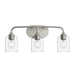 Myhouse Lighting Progress Lighting - P300573-009 - Three Light Bath Vanity - Ilia - Brushed Nickel
