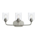 Myhouse Lighting Progress Lighting - P300573-009 - Three Light Bath Vanity - Ilia - Brushed Nickel