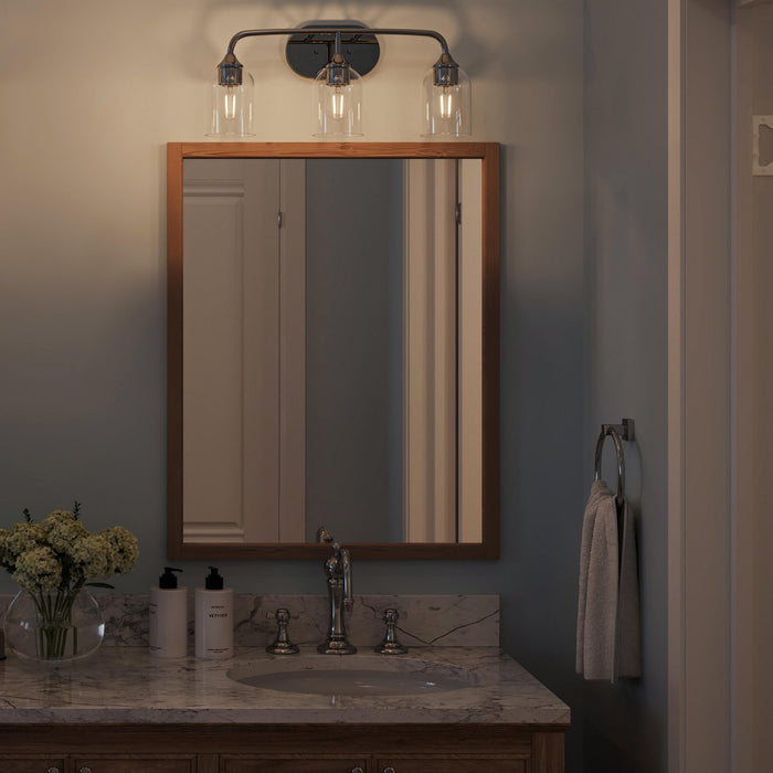 Myhouse Lighting Progress Lighting - P300573-015 - Three Light Bath Vanity - Ilia - Polished Chrome
