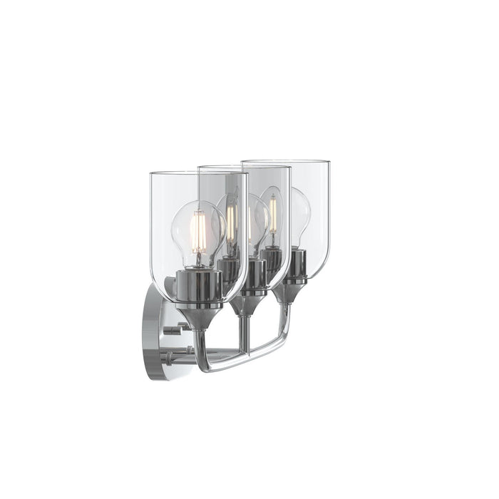 Myhouse Lighting Progress Lighting - P300573-015 - Three Light Bath Vanity - Ilia - Polished Chrome