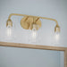 Myhouse Lighting Progress Lighting - P300573-191 - Three Light Bath Vanity - Ilia - Brushed Gold