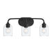 Myhouse Lighting Progress Lighting - P300573-31M - Three Light Bath Vanity - Ilia - Matte Black