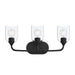 Myhouse Lighting Progress Lighting - P300573-31M - Three Light Bath Vanity - Ilia - Matte Black
