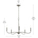 Myhouse Lighting Progress Lighting - P400462-009 - Five Light Chandelier - Ilia - Brushed Nickel
