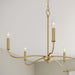 Myhouse Lighting Progress Lighting - P400462-191 - Five Light Chandelier - Ilia - Brushed Gold