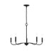 Myhouse Lighting Progress Lighting - P400462-31M - Five Light Chandelier - Ilia - Matte Black