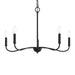 Myhouse Lighting Progress Lighting - P400462-31M - Five Light Chandelier - Ilia - Matte Black