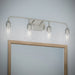 Myhouse Lighting Progress Lighting - P300574-009 - Four Light Bath Vanity - Ilia - Brushed Nickel