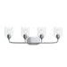 Myhouse Lighting Progress Lighting - P300574-015 - Four Light Bath Vanity - Ilia - Polished Chrome