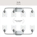 Myhouse Lighting Progress Lighting - P300574-015 - Four Light Bath Vanity - Ilia - Polished Chrome