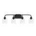 Myhouse Lighting Progress Lighting - P300574-31M - Four Light Bath Vanity - Ilia - Matte Black