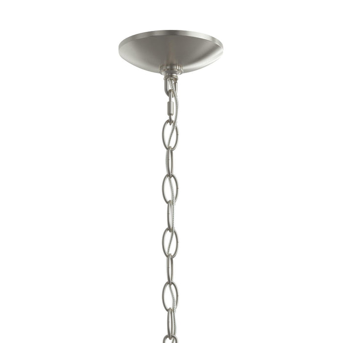 Myhouse Lighting Progress Lighting - P400463-009 - Six Light Chandelier - Ilia - Brushed Nickel