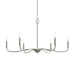 Myhouse Lighting Progress Lighting - P400463-009 - Six Light Chandelier - Ilia - Brushed Nickel