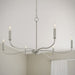 Myhouse Lighting Progress Lighting - P400463-009 - Six Light Chandelier - Ilia - Brushed Nickel