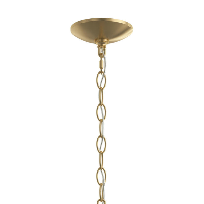 Myhouse Lighting Progress Lighting - P400463-191 - Six Light Chandelier - Ilia - Brushed Gold