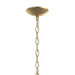 Myhouse Lighting Progress Lighting - P400463-191 - Six Light Chandelier - Ilia - Brushed Gold