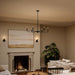 Myhouse Lighting Progress Lighting - P400463-31M - Six Light Chandelier - Ilia - Matte Black