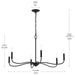 Myhouse Lighting Progress Lighting - P400463-31M - Six Light Chandelier - Ilia - Matte Black