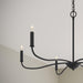 Myhouse Lighting Progress Lighting - P400463-31M - Six Light Chandelier - Ilia - Matte Black