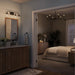 Myhouse Lighting Progress Lighting - P400463-31M - Six Light Chandelier - Ilia - Matte Black