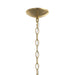 Myhouse Lighting Progress Lighting - P400464-191 - Six Light Chandelier - Ilia - Brushed Gold