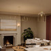 Myhouse Lighting Progress Lighting - P400464-191 - Six Light Chandelier - Ilia - Brushed Gold