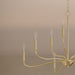 Myhouse Lighting Progress Lighting - P400465-191 - Nine Light Chandelier - Ilia - Brushed Gold