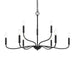 Myhouse Lighting Progress Lighting - P400465-31M - Nine Light Chandelier - Ilia - Matte Black