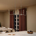 Myhouse Lighting Progress Lighting - P400466-009 - Six Light Linear Chandelier - Ilia - Brushed Nickel