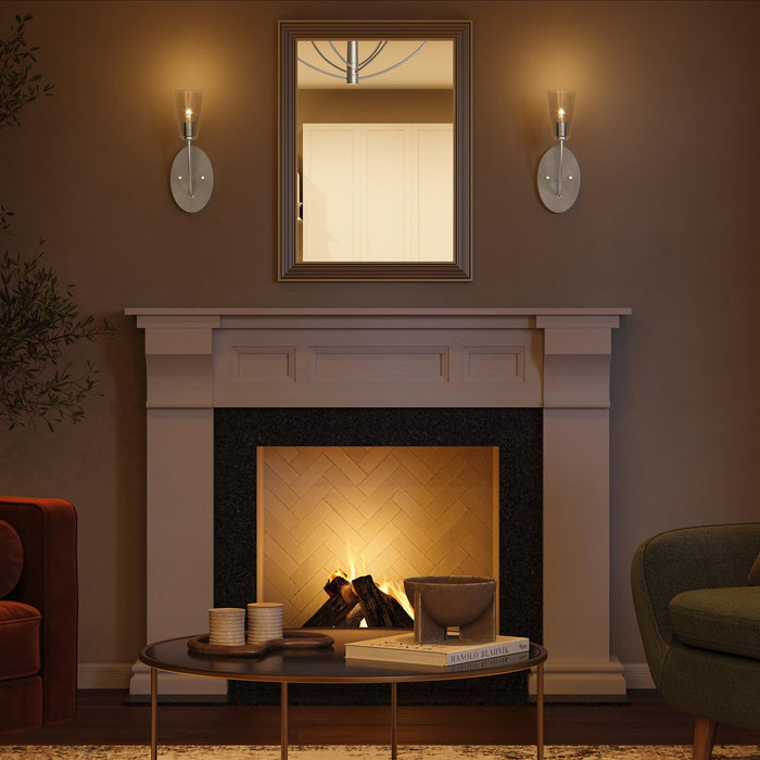 Myhouse Lighting Progress Lighting - P710154-009 - One Light Wall Sconce - Jheni - Brushed Nickel