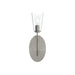 Myhouse Lighting Progress Lighting - P710154-009 - One Light Wall Sconce - Jheni - Brushed Nickel