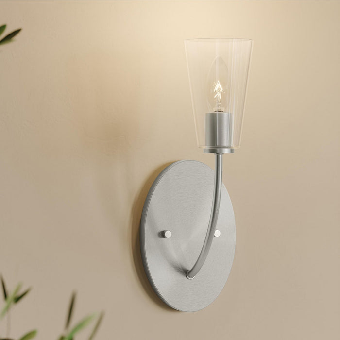 Myhouse Lighting Progress Lighting - P710154-009 - One Light Wall Sconce - Jheni - Brushed Nickel