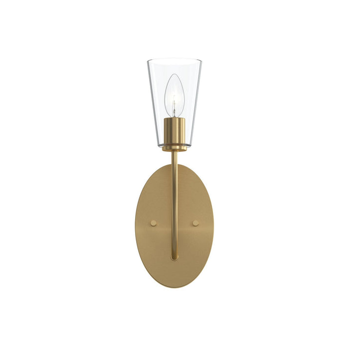 Myhouse Lighting Progress Lighting - P710154-191 - One Light Wall Sconce - Jheni - Brushed Gold