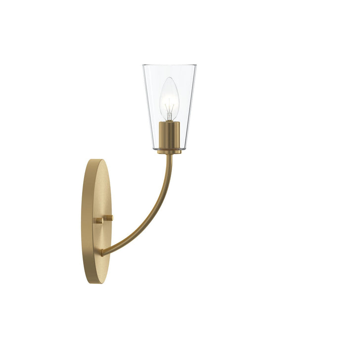 Myhouse Lighting Progress Lighting - P710154-191 - One Light Wall Sconce - Jheni - Brushed Gold