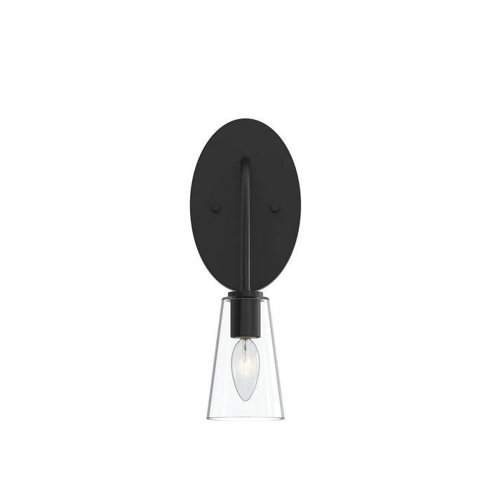 Myhouse Lighting Progress Lighting - P710154-31M - One Light Wall Sconce - Jheni - Matte Black
