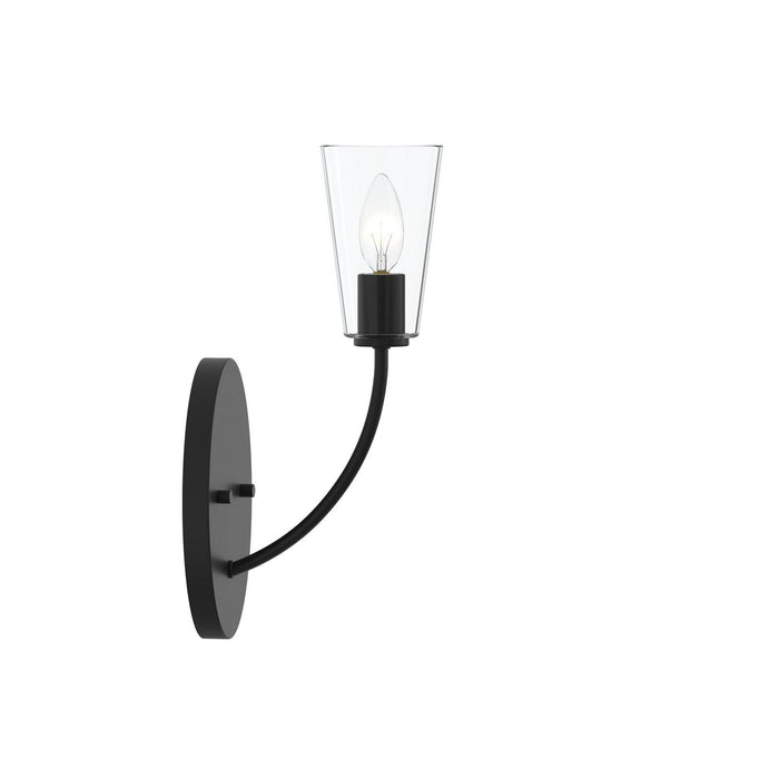 Myhouse Lighting Progress Lighting - P710154-31M - One Light Wall Sconce - Jheni - Matte Black