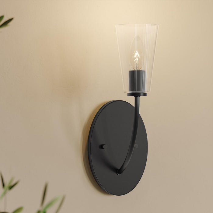 Myhouse Lighting Progress Lighting - P710154-31M - One Light Wall Sconce - Jheni - Matte Black