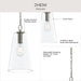 Myhouse Lighting Progress Lighting - P500511-009 - One Light Pendant - Jheni - Brushed Nickel
