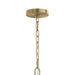 Myhouse Lighting Progress Lighting - P500511-191 - One Light Pendant - Jheni - Brushed Gold