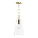Myhouse Lighting Progress Lighting - P500511-191 - One Light Pendant - Jheni - Brushed Gold