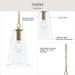 Myhouse Lighting Progress Lighting - P500511-191 - One Light Pendant - Jheni - Brushed Gold