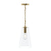 Myhouse Lighting Progress Lighting - P500511-191 - One Light Pendant - Jheni - Brushed Gold