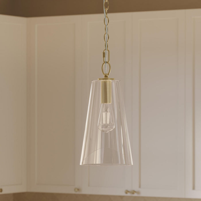 Myhouse Lighting Progress Lighting - P500511-191 - One Light Pendant - Jheni - Brushed Gold