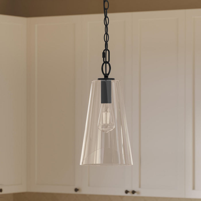 Myhouse Lighting Progress Lighting - P500511-31M - One Light Pendant - Jheni - Matte Black