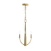 Myhouse Lighting Progress Lighting - P400457-191 - Three Light Chandelier - Jheni - Brushed Gold