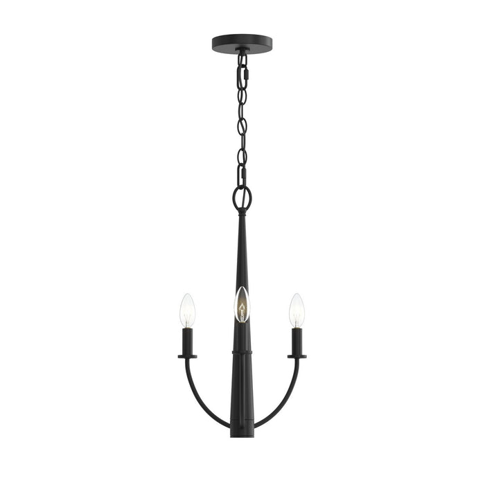 Myhouse Lighting Progress Lighting - P400457-31M - Three Light Chandelier - Jheni - Matte Black