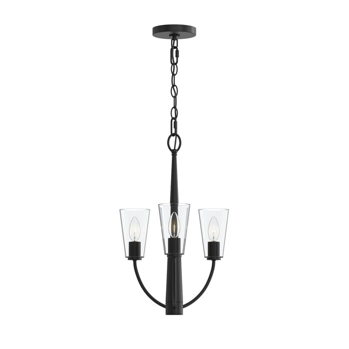 Myhouse Lighting Progress Lighting - P400452-31M - Three Light Chandelier - Jheni - Matte Black