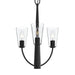Myhouse Lighting Progress Lighting - P400452-31M - Three Light Chandelier - Jheni - Matte Black
