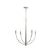Myhouse Lighting Progress Lighting - P400458-009 - Four Light Chandelier - Jheni - Brushed Nickel