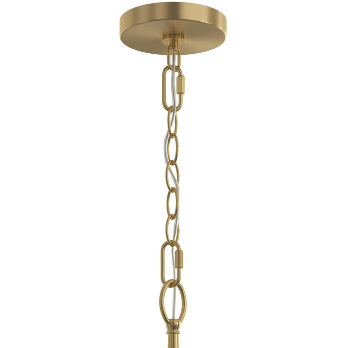 Myhouse Lighting Progress Lighting - P400458-191 - Four Light Chandelier - Jheni - Brushed Gold